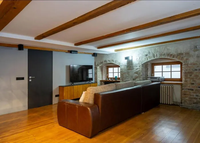 Old Town Loft Duplex, 24h7d Self Check In Loft Daire Riga