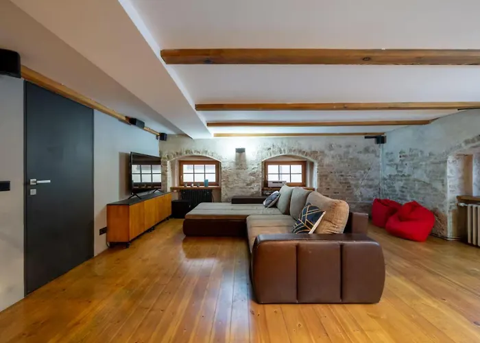 Old Town Loft Duplex, 24h7d Self Check In Loft Riga